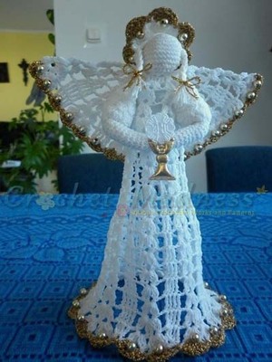 Novogodisnji Snowflake Heklanje Seme Christmas Decoration 16